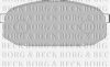BORG & BECK BBP1144 Brake Pad Set, disc brake